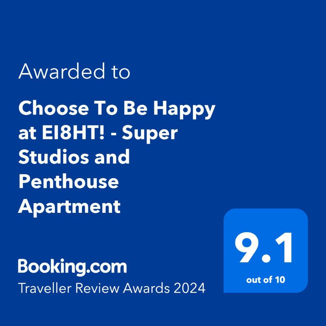 Choose To Be Happy At Ei8Ht! - Super Studios And Penthouse Apartment Kingston Exterior photo